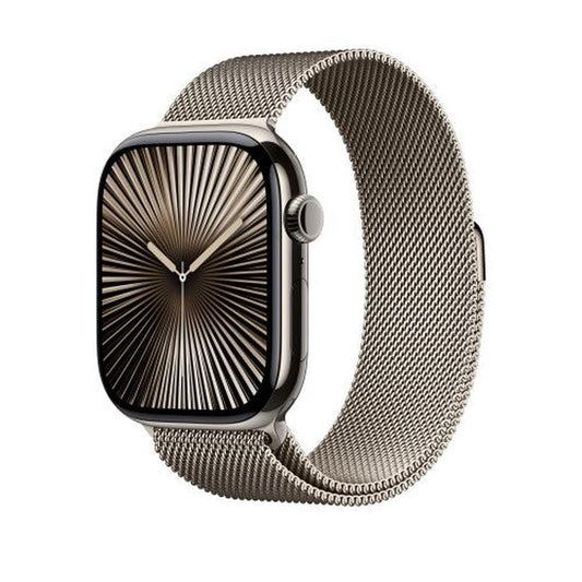 Apple 46mm Natural Milanese Loop - M/L - GKN Direct