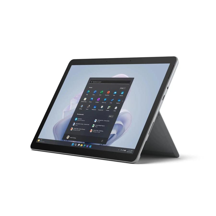 Microsoft Surface Go 4 for Business - Tablet - Intel N-series - N200 / up to 3.7 GHz - Win 11 Pro - UHD Graphics - 8 GB RAM - 64 GB SSD - 10.5" touchscreen 1920 x 1280 - NFC, 802.11a/b/g/n/ac/ax - platinum MICROSOFT