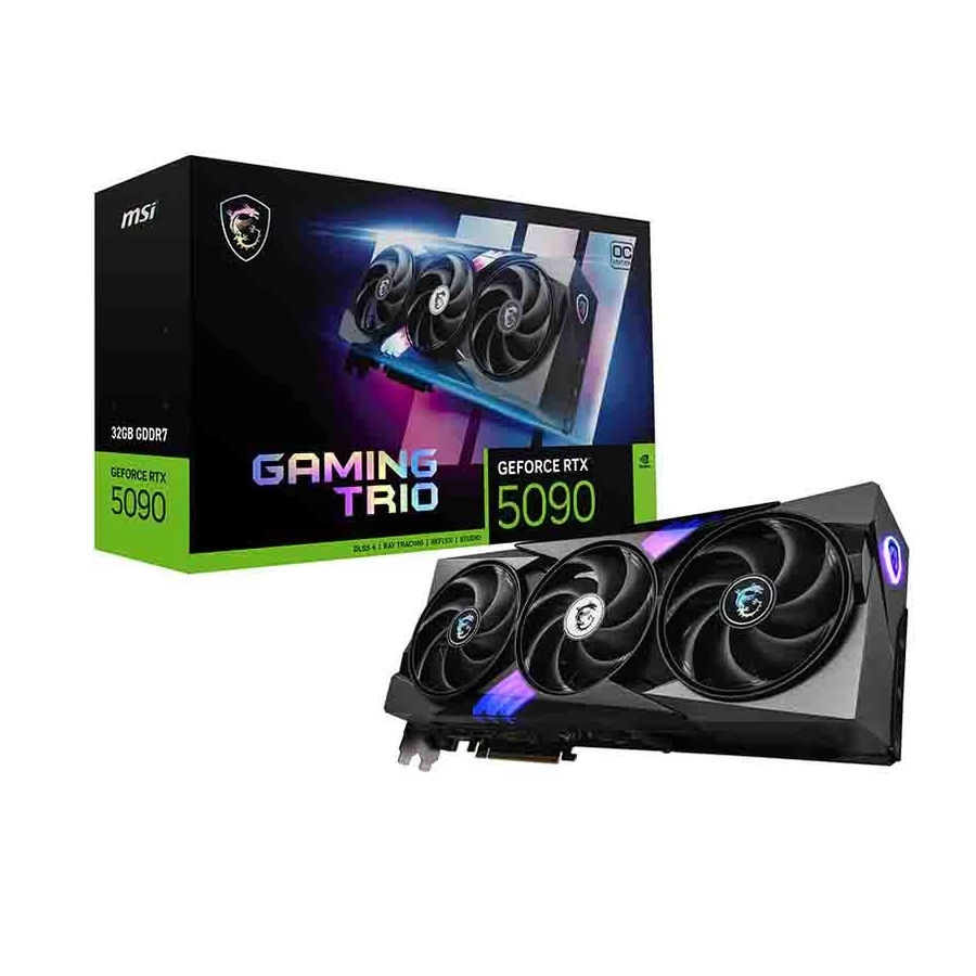 MSI GAMING GeForce RTX5090 TRIO OC 32GB NVIDIA GeForce RTX 5090 GDDR7