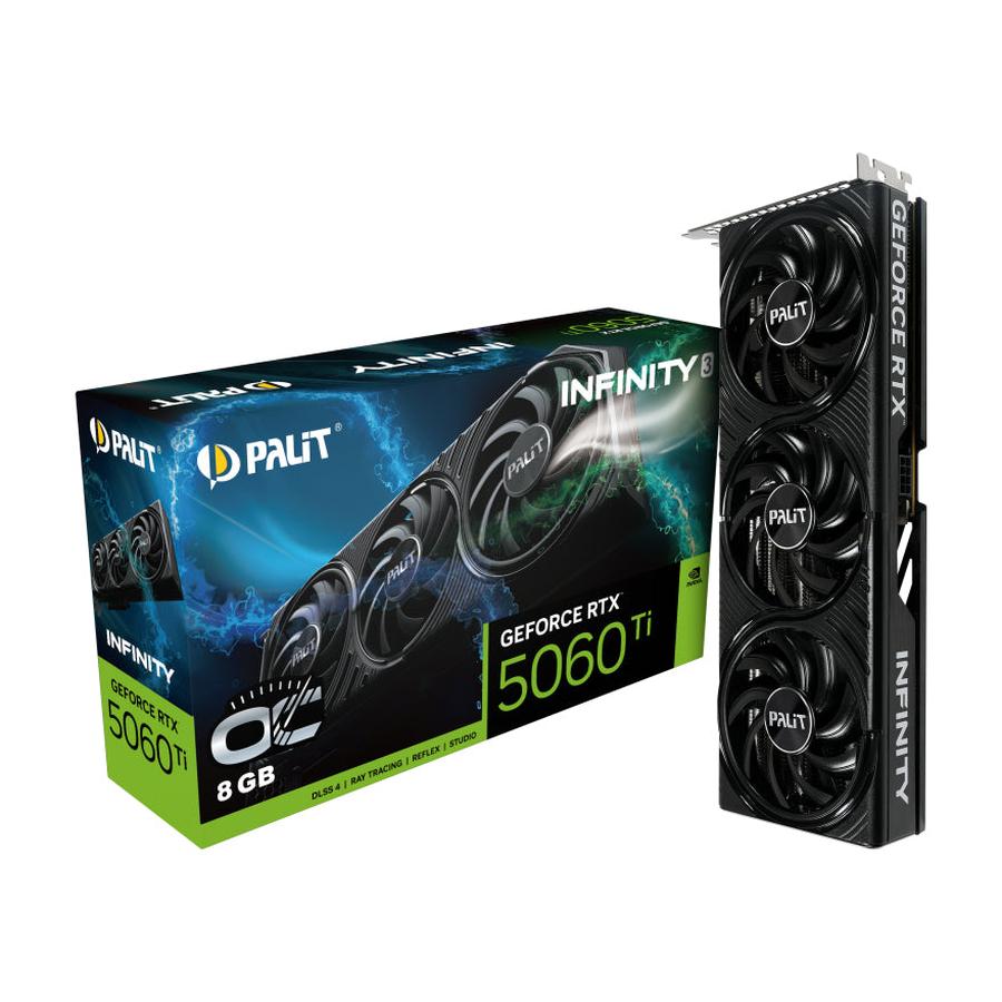 Palit GeForce RTX 5060 Ti Infinity 3 OC NVIDIA 8 GB GDDR7