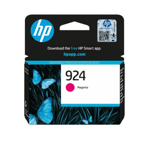 HP 4K0U4NE/924 Ink cartridge magenta, 400 pages ISO/IEC 19752 for HP OJ Pro 8120/e