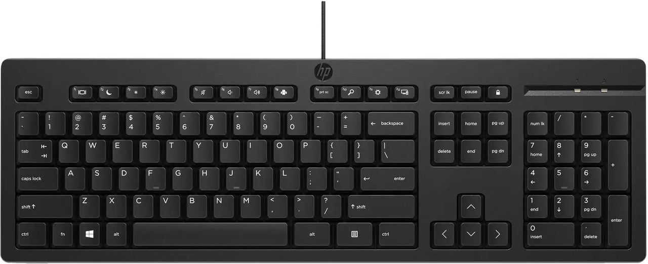 125 USB Wired Keyboard UK HP