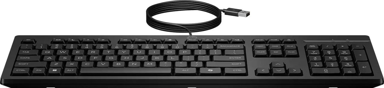 125 Wired Keyboard UK HP