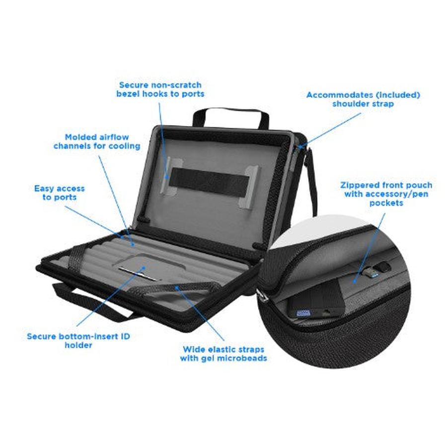 ASUS BR1402F-i3S81XA-3Y + MAXCases Explorer 5 Intel Core i3 N-series i3-N305 Hybrid (2-in-1) 35.6 cm (14") Touchscreen Full HD 8 GB DDR4-SDRAM 128 GB Flash Wi-Fi 6 (802.11ax) Windows 11 Pro Education Grey - GKN Direct