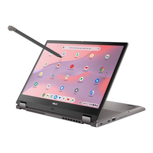 ASUS Chromebook CX34 Flip CB3401FBA-LZ0099 Intel® Core™ i3 i3-1215U 35.6 cm (14") Touchscreen WUXGA 8 GB LPDDR4x-SDRAM 256 GB SSD Wi-Fi 6E (802.11ax) ChromeOS Grey - GKN Direct