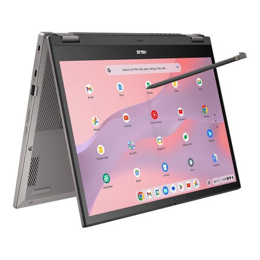 ASUS Chromebook CX34 Flip CB3401FBA-LZ0099 Intel® Core™ i3 i3-1215U 35.6 cm (14") Touchscreen WUXGA 8 GB LPDDR4x-SDRAM 256 GB SSD Wi-Fi 6E (802.11ax) ChromeOS Grey - GKN Direct