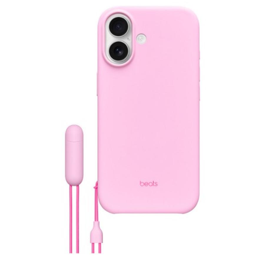 Apple Beats iPhone 17 Kickstand Case with MagSafe and Camera Control - Pebble Pink - GKN Direct
