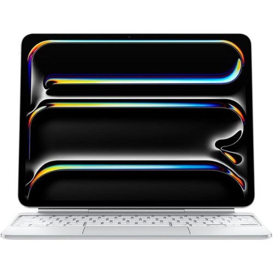 Apple Magic Keyboard for iPad Pro 13‑inch (M4) - British English - White - GKN Direct