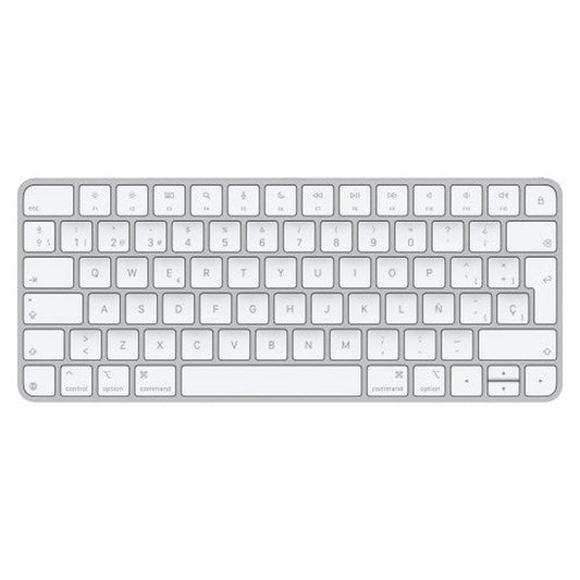 Apple Magic keyboard Universal USB + Bluetooth QWERTY Spanish White - GKN Direct