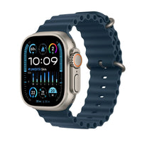 Thumbnail for Apple Watch Ultra 2 GPS + Cellular, 49mm Titanium Case w/ Blue Ocean Band APPLE