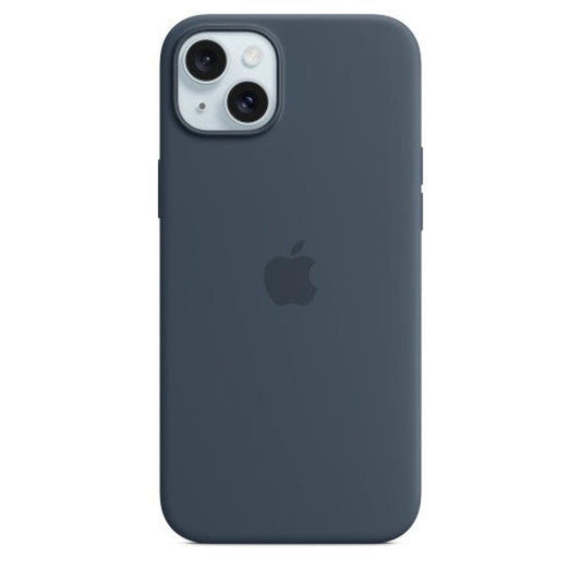 Apple iPhone 15 Plus Silicone Case with MagSafe - Storm Blue - GKN Direct