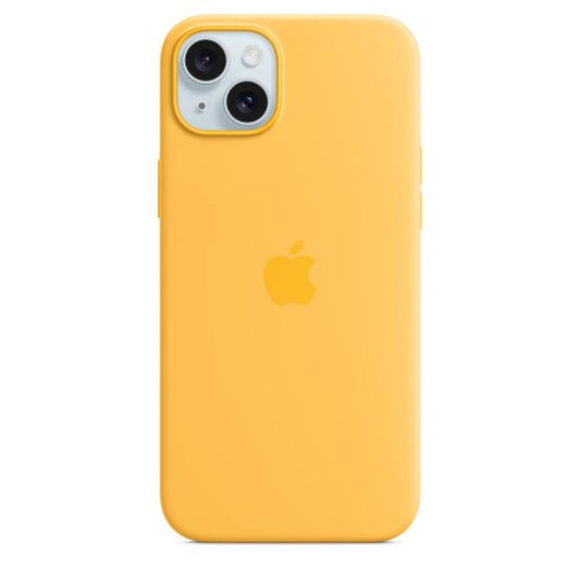 Apple iPhone 15 Plus Silicone Case with MagSafe - Sunshine - GKN Direct