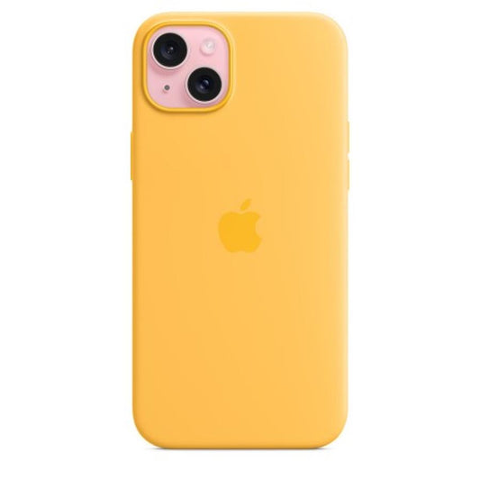 Apple iPhone 15 Plus Silicone Case with MagSafe - Sunshine - GKN Direct