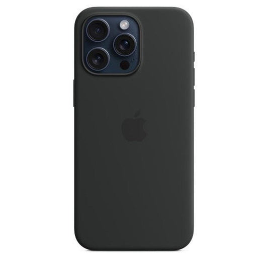 Apple iPhone 15 Pro Max Silicone Case with MagSafe - Black - GKN Direct