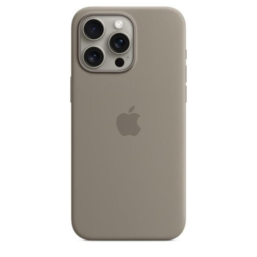 Apple iPhone 15 Pro Max Silicone Case with MagSafe - Clay - GKN Direct