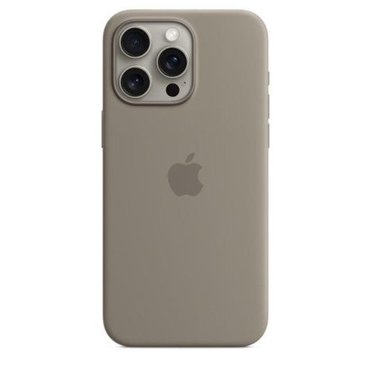 Apple iPhone 15 Pro Max Silicone Case with MagSafe - Clay - GKN Direct