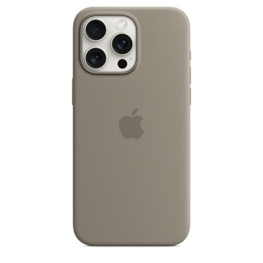 Apple iPhone 15 Pro Max Silicone Case with MagSafe - Clay - GKN Direct