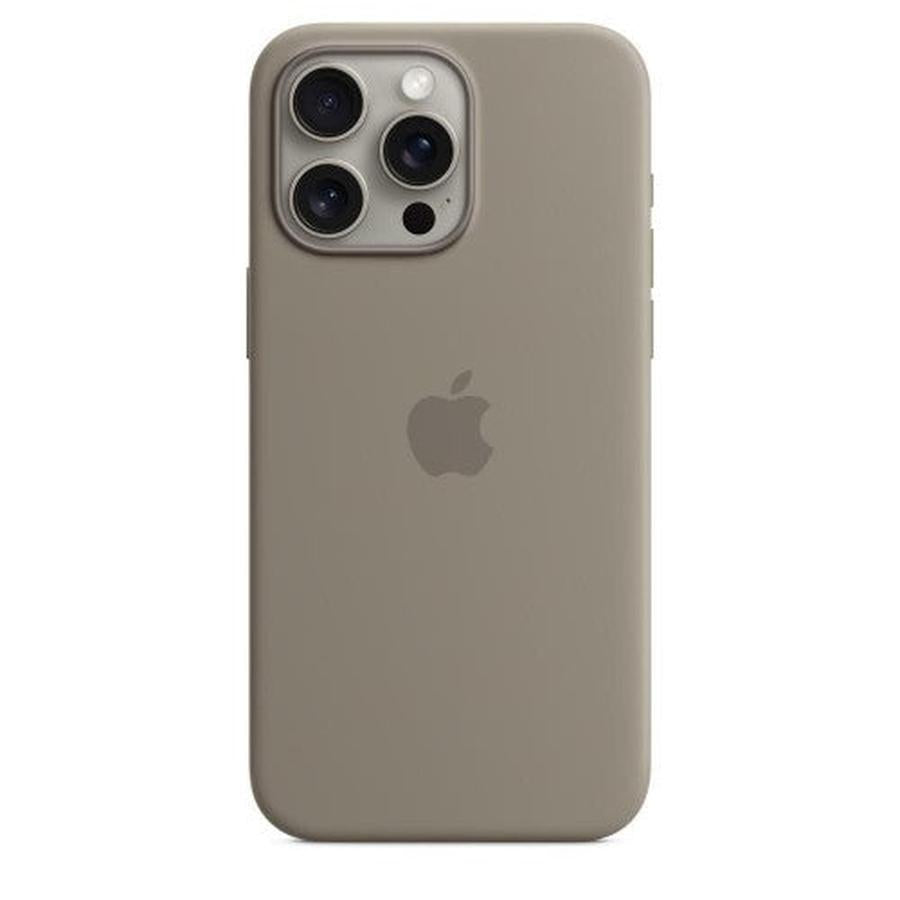 Apple iPhone 15 Pro Max Silicone Case with MagSafe - Clay - GKN Direct