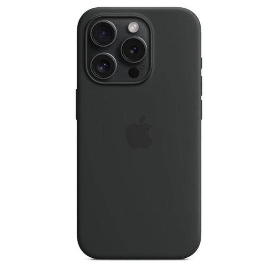 Apple iPhone 15 Pro Silicone Case with MagSafe - Black - GKN Direct