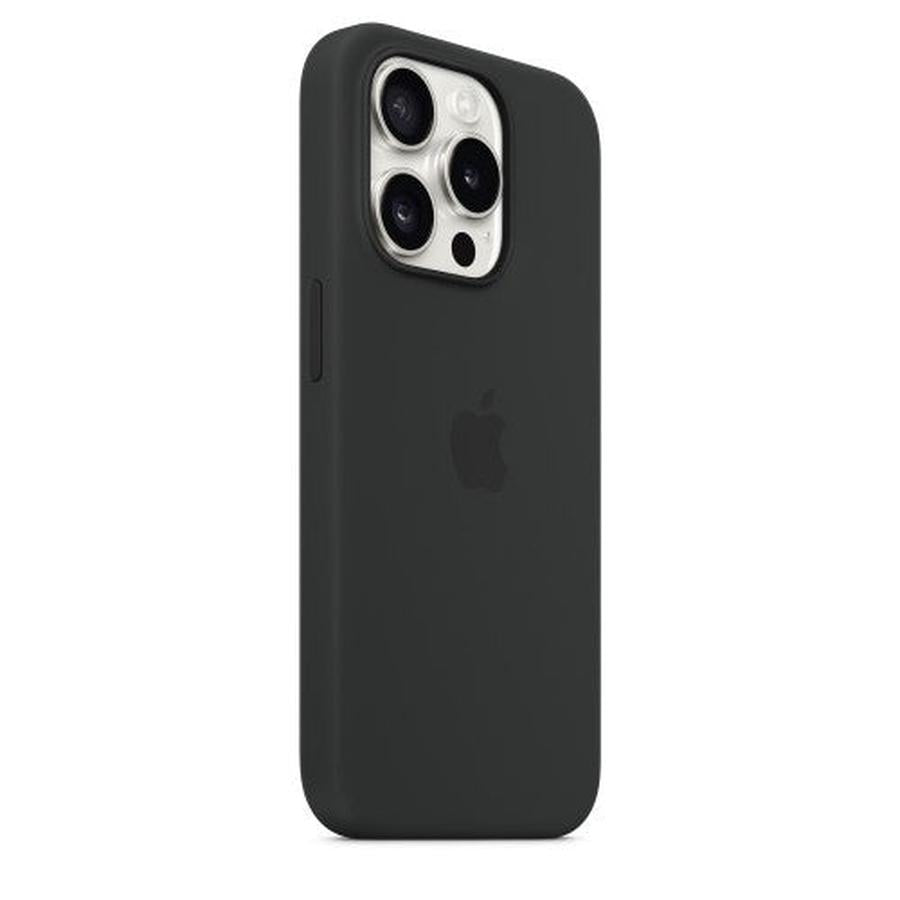 Apple iPhone 15 Pro Silicone Case with MagSafe - Black - GKN Direct