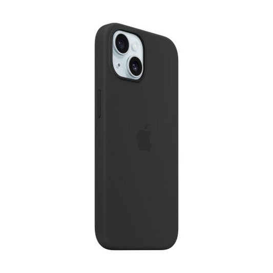 Apple iPhone 15 Silicone Case with MagSafe - Black - GKN Direct