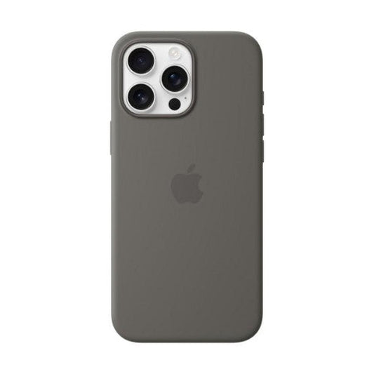 Apple iPhone 16 Pro Max Silicone Case with MagSafe - Stone Gray - GKN Direct
