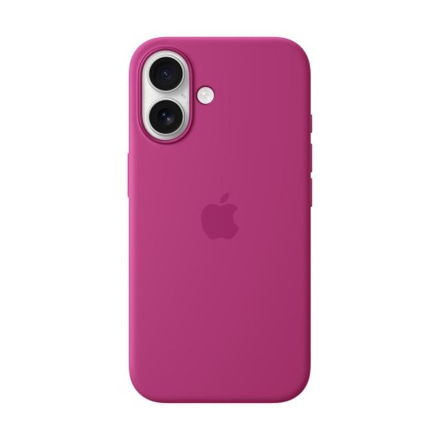 Apple iPhone 16 Silicone Case with MagSafe - Fuchsia - GKN Direct