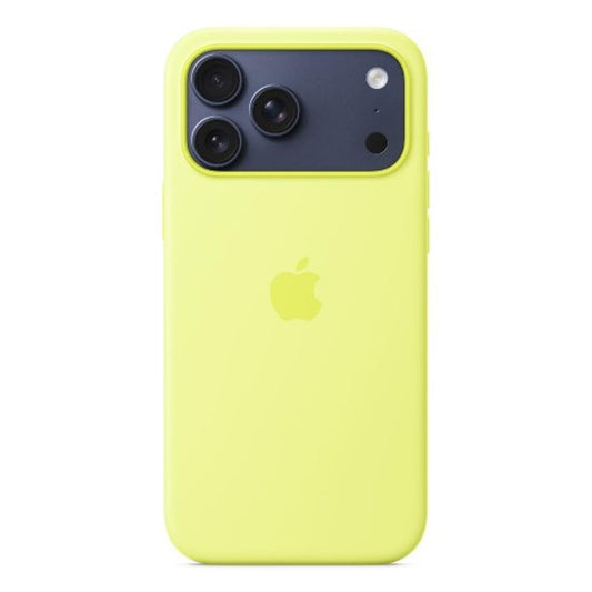 Apple iPhone 17 Pro Max Silicone Case with MagSafe – Neon Yellow - GKN Direct
