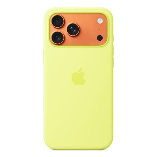 Apple iPhone 17 Pro Max Silicone Case with MagSafe – Neon Yellow - GKN Direct
