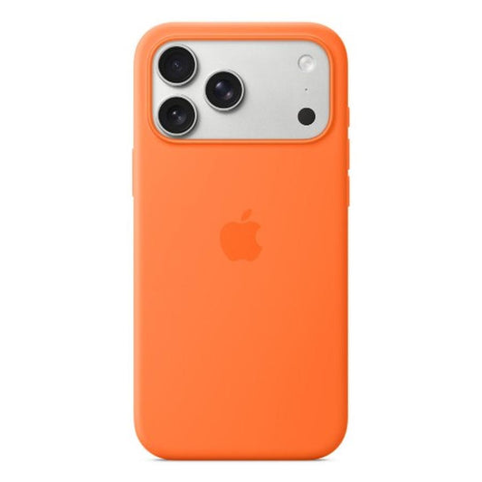 Apple iPhone 17 Pro Max Silicone Case with MagSafe – Orange - GKN Direct