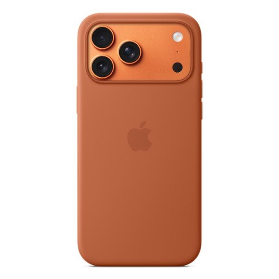 Apple iPhone 17 Pro Max Silicone Case with MagSafe – Terra Cotta - GKN Direct
