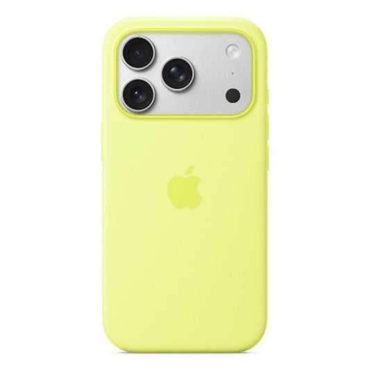 Apple iPhone 17 Pro Silicone Case with MagSafe – Neon Yellow - GKN Direct