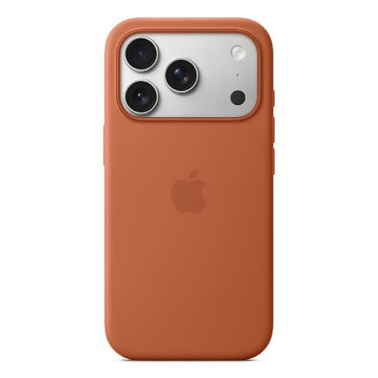 Apple iPhone 17 Pro Silicone Case with MagSafe – Orange - GKN Direct