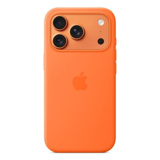 Apple iPhone 17 Pro Silicone Case with MagSafe – Orange - GKN Direct