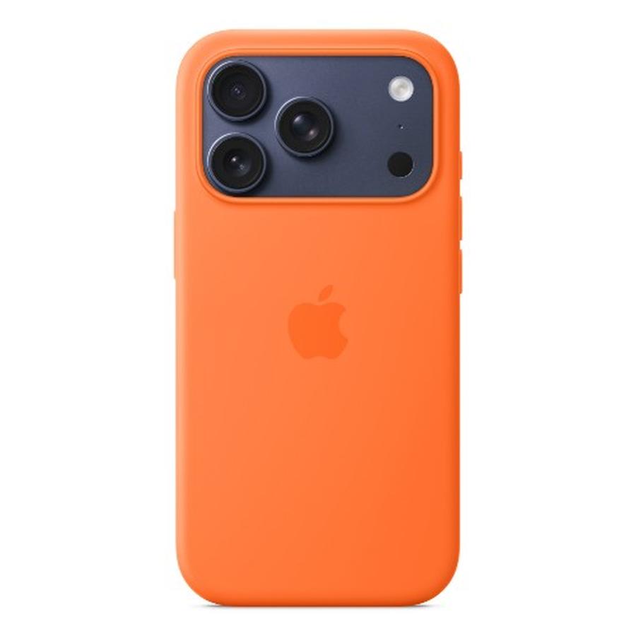 Apple iPhone 17 Pro Silicone Case with MagSafe – Orange - GKN Direct