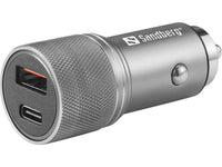 Thumbnail for Car Charger 1xQC3.0+1xUSBC 48W Sandberg