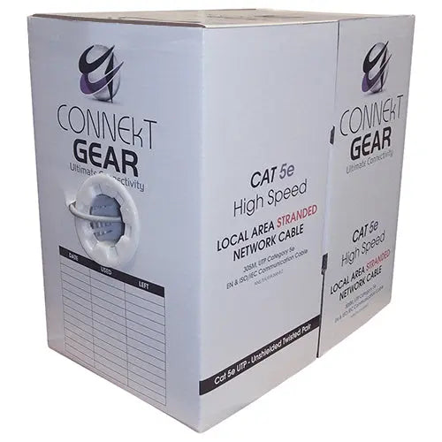 Connect Gear 305m Solid CAT5e UTP Network Cable Drum ConnectGear