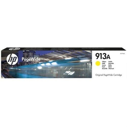 HP F6T79AE/913A Ink cartridge yellow, 3K pages ISO/IEC 24711 38ml for HP PageWide P 55250/Pro 352/Pro 452/Pro 477