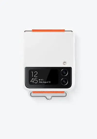 Thumbnail for Flip4 White Silicone Cover Samsung