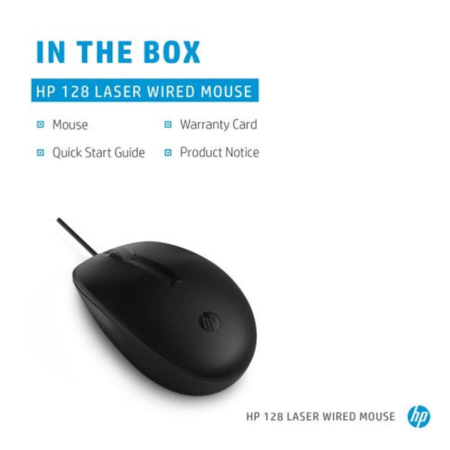HP 128 Laser Wired Mouse - GKN Direct