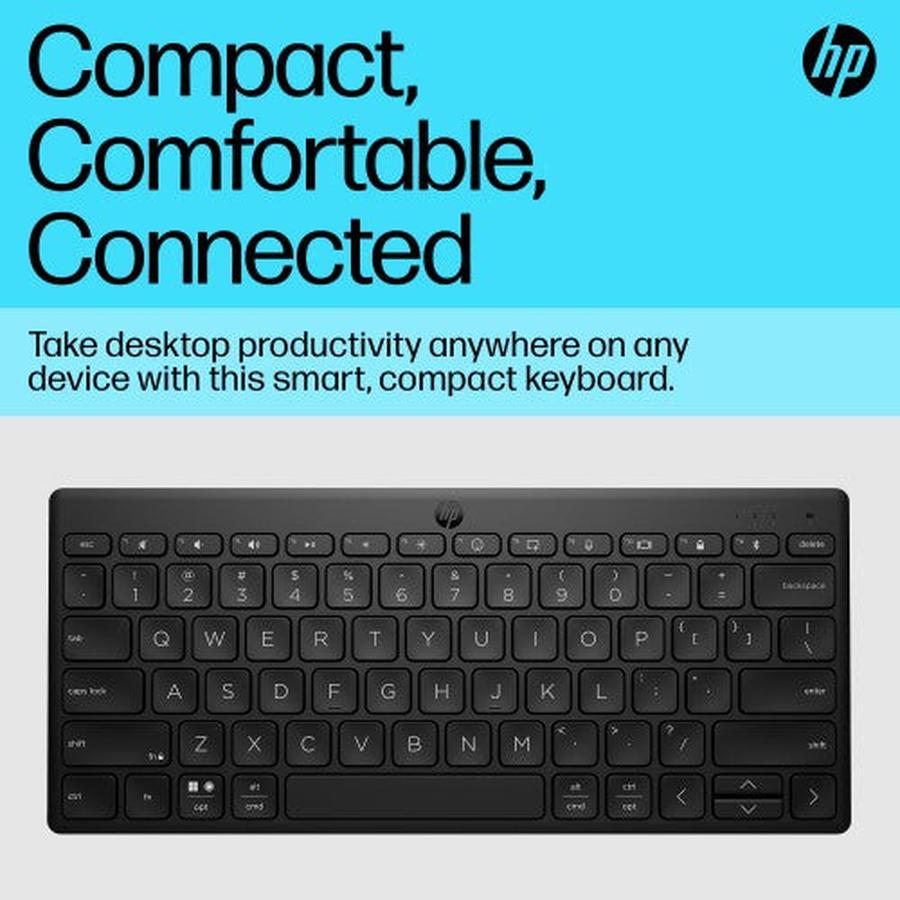 HP 355 Compact Multi-Device Bluetooth Keyboard - GKN Direct