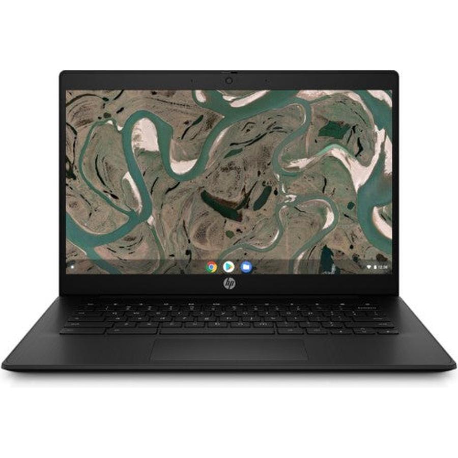 HP Chromebook 14 G7 Intel® Celeron® N5100 35.6 cm (14") Full HD 4 GB LPDDR4x-SDRAM 32 GB eMMC Wi-Fi 6 (802.11ax) ChromeOS Black - GKN Direct