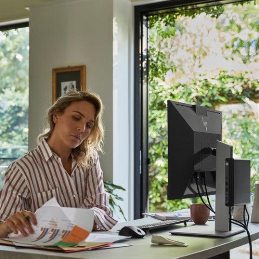 HP Elite Mini 800 G9 Intel® Core™ i5 i5-14500T 16 GB DDR5-SDRAM 512 GB SSD Windows 11 Pro Mini PC Black - GKN Direct