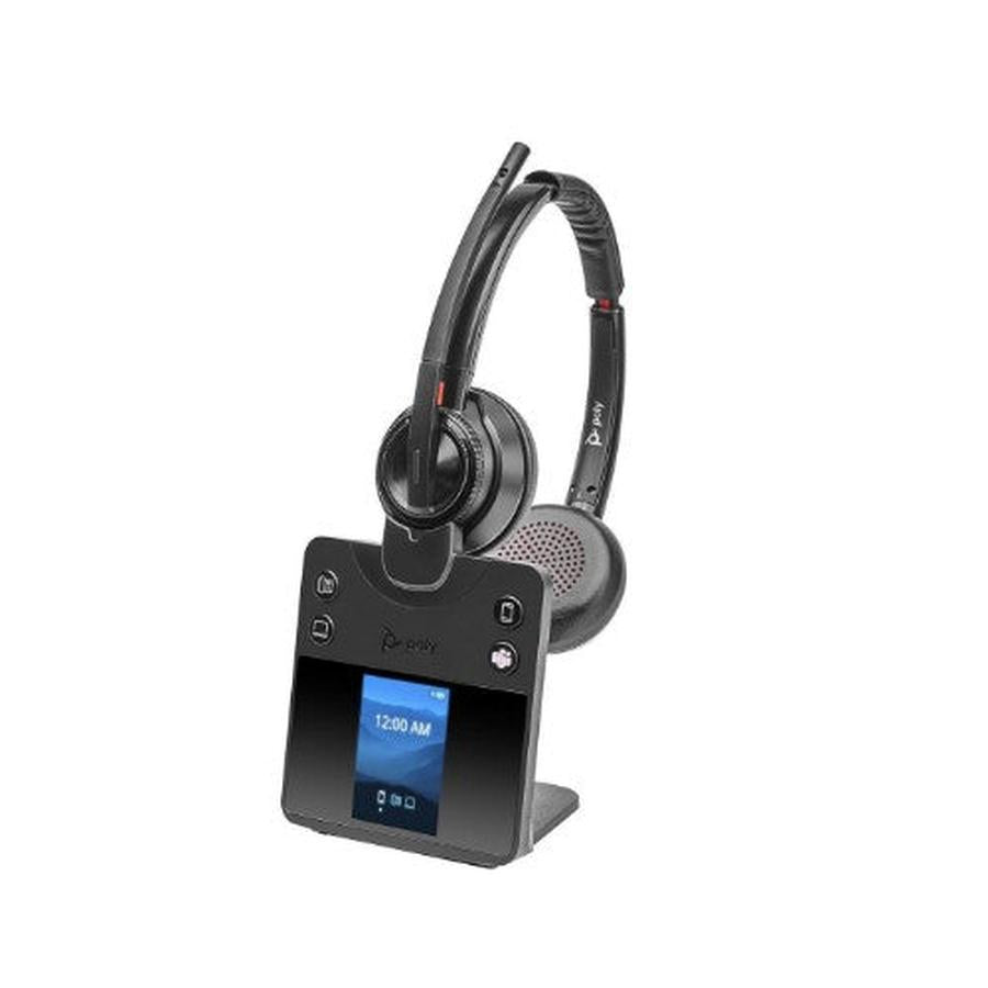 HP Poly Savi 8420 Office Stereo Microsoft Teams Certified DECT 1880-1900 MHz Headset - GKN Direct