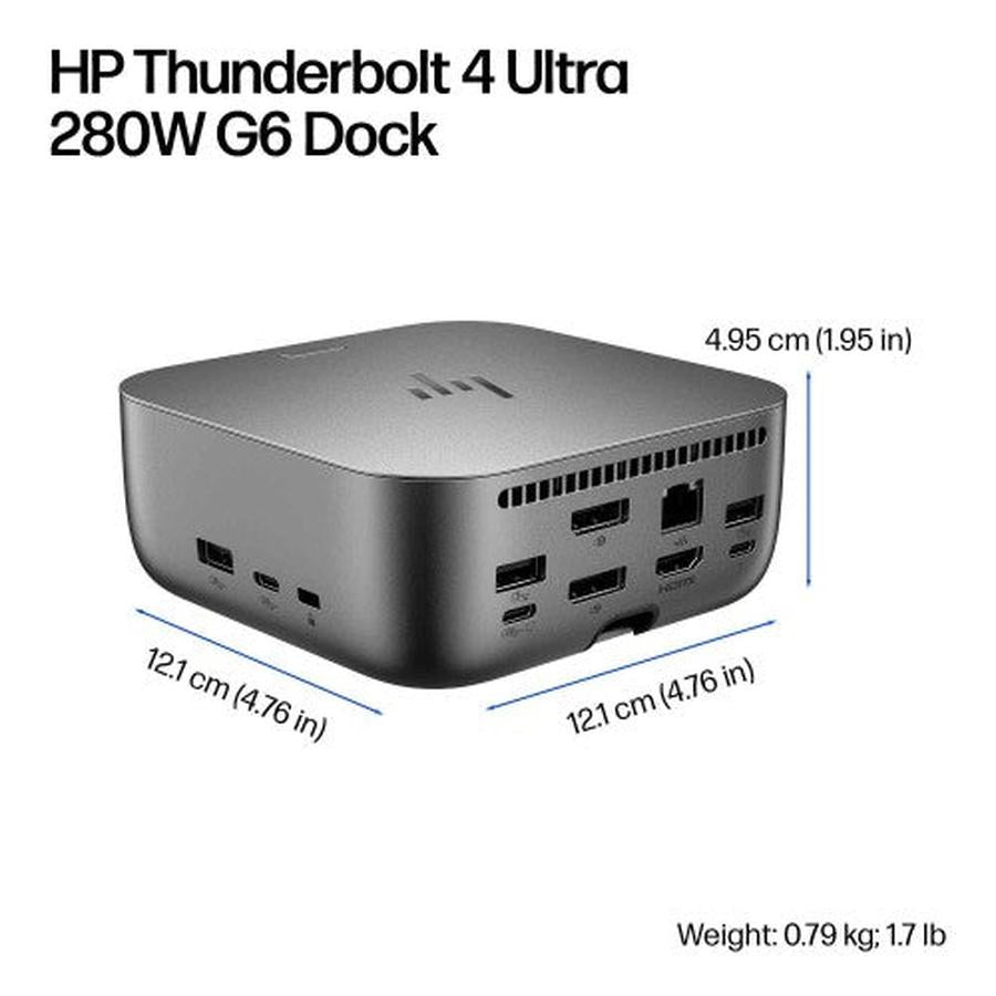 HP Thunderbolt 4 Ultra 280W G6 Dock - GKN Direct