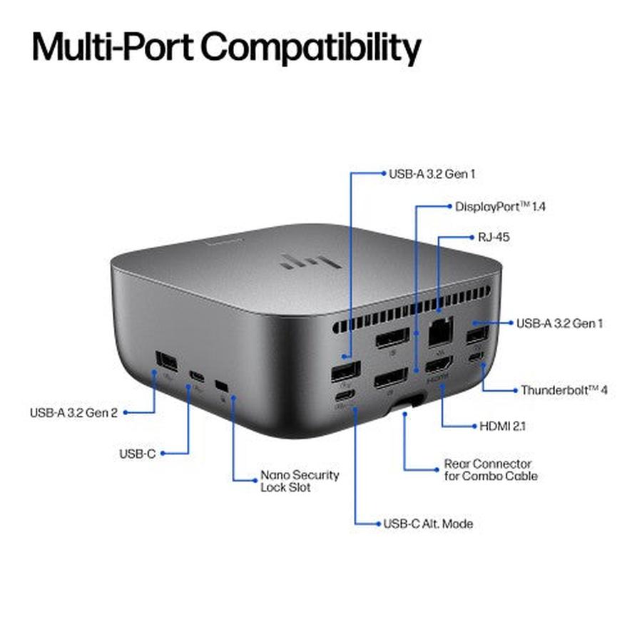 HP Thunderbolt 4 Ultra 280W G6 Dock - GKN Direct