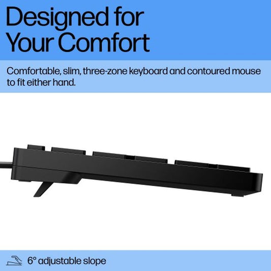 HP Wired Desktop 320MK Mouse and Keyboard - GKN Direct