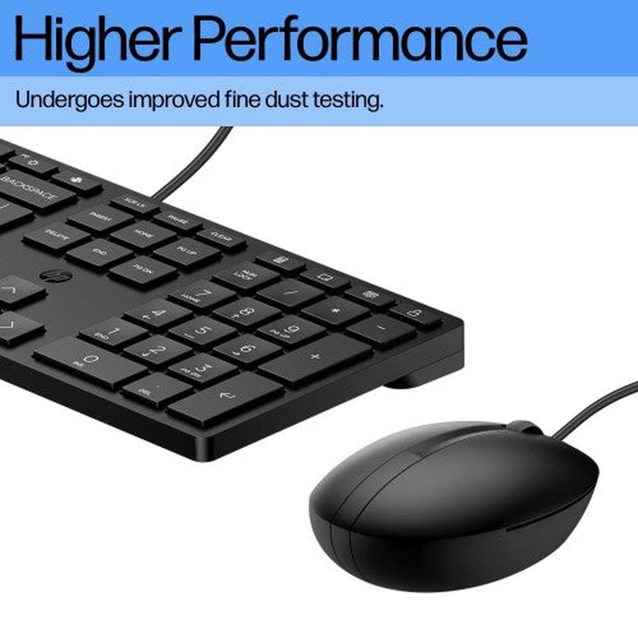 HP Wired Desktop 320MK Mouse and Keyboard - GKN Direct