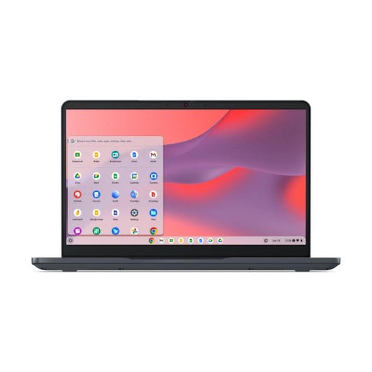 Lenovo 14e Chromebook Gen 3 Intel® N N200 35.6 cm (14") Full HD 8 GB LPDDR5-SDRAM 128 GB eMMC Wi-Fi 6E (802.11ax) ChromeOS UK English Grey - GKN Direct