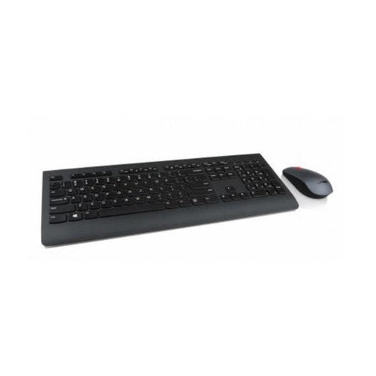 Lenovo 4X30H56829 keyboard Mouse included Universal RF Wireless QWERTY US English Black - GKN Direct